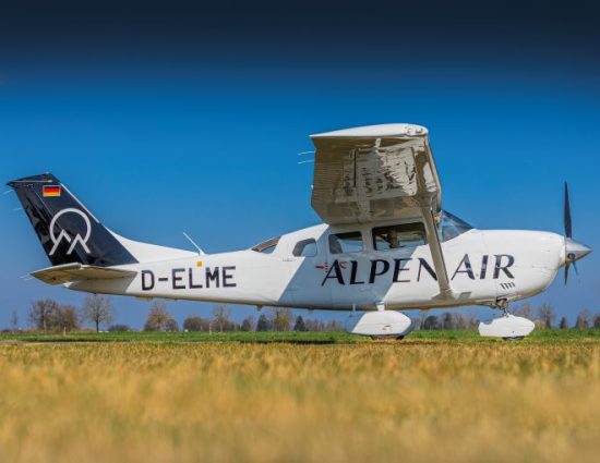 AlpenAir_D-ELME_Cessna206_28.Maerz2025_Marc_Ulm_9_geringere Auflösung Alpen Air Cessna T206